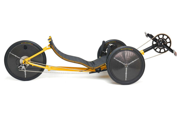 recumbent aero bike